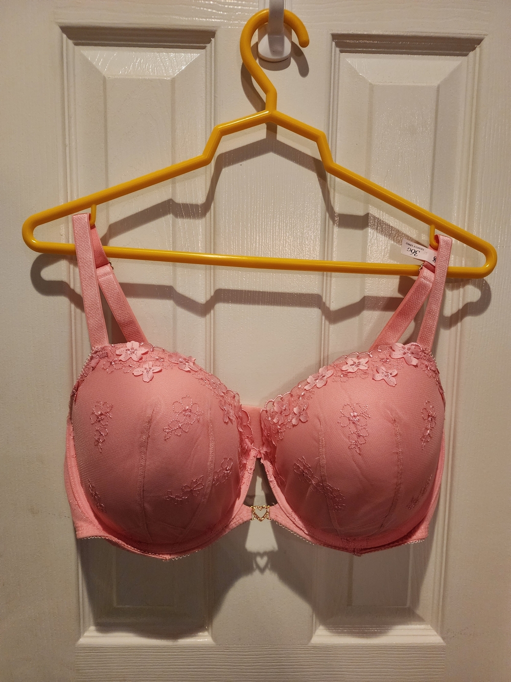 Victoria's Secret Pink Floral Lace Underwire Bra